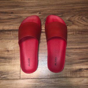ALDO - Red Aourell Slide Sandals